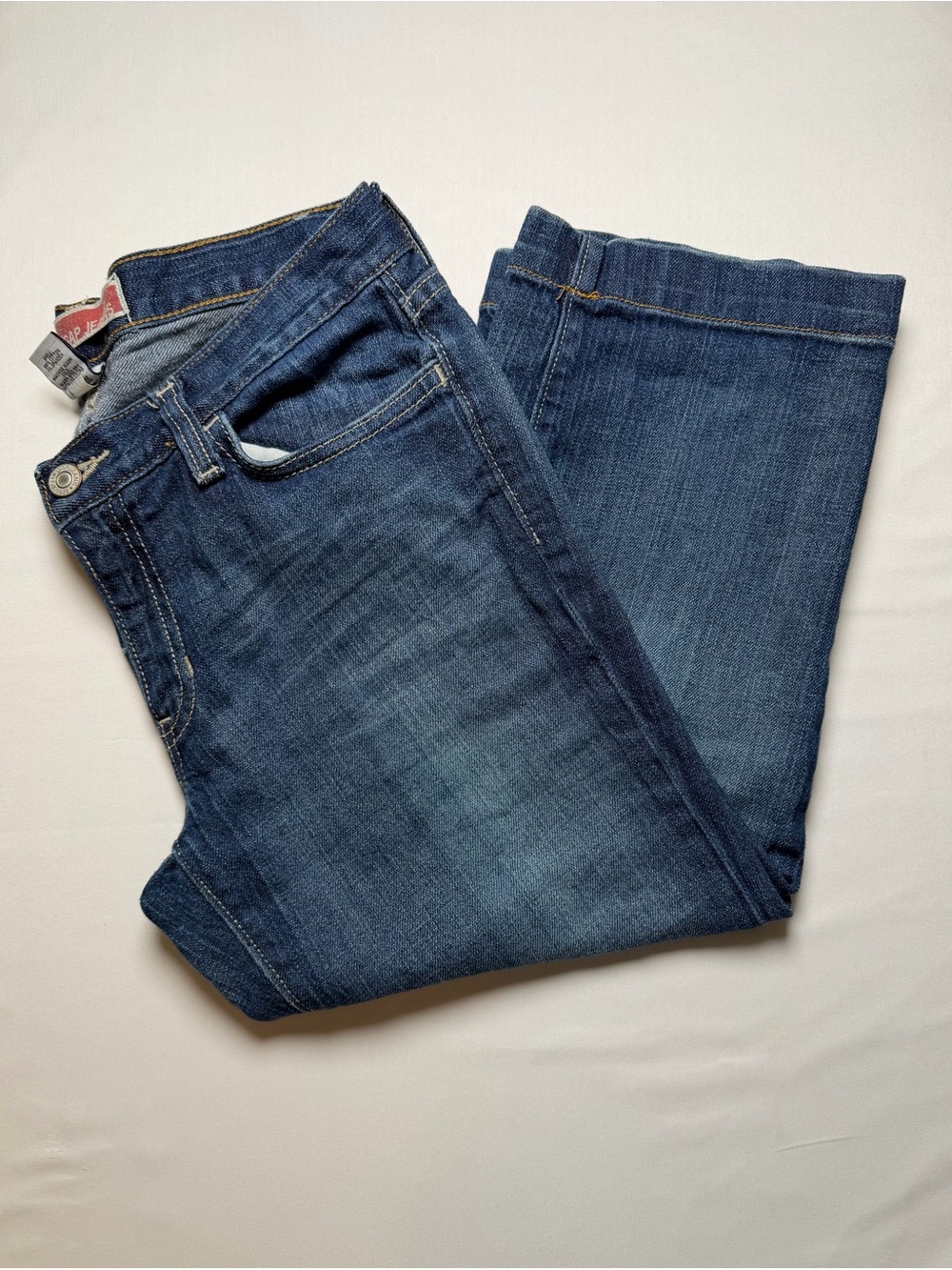 GAP Women's Dark Blue Cropped Jeans/capris